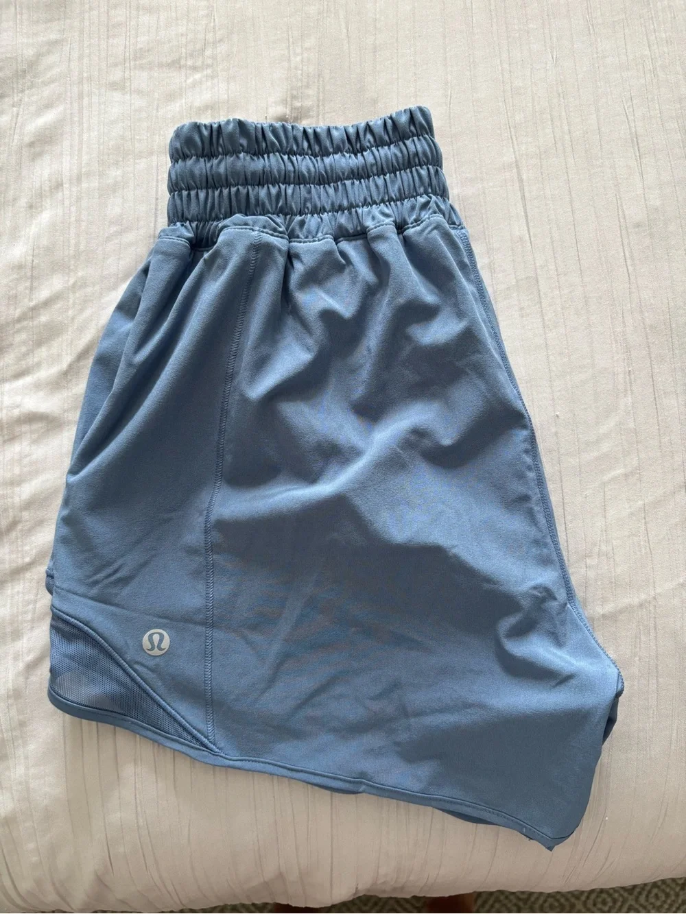 lululemon athletica Light Blue Athletic Shorts